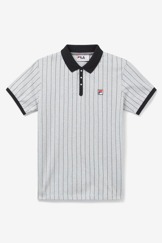 Fila Polo Bb1 Mens Grey - India OLC-035641